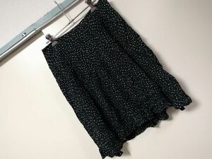 jjyk3-1354 # One After Another # NICE CLAUP Nice Claup skirt bottoms dot black M size about 