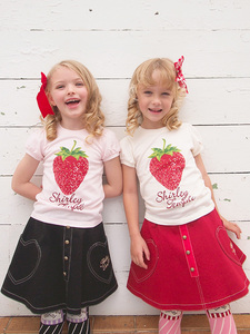 [ new goods ] Shirley Temple Heart pocket skirt 120 catalog publication goods 