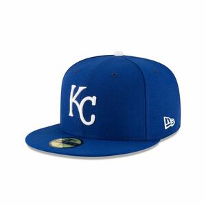 USA正規品 「8」 新品 Newera ニューエラ オーセンティック 59FIFTY 公式 カンザスシティ Royals ロイヤルズ GAME ロイヤルブルー 青 MLB