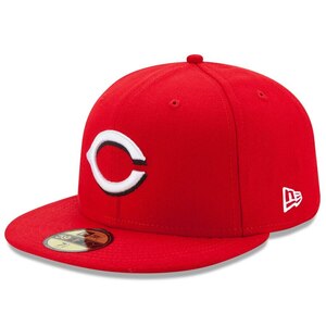 USA正規品 「7.1/4」 新品 Newera ニューエラ オーセンティック 59FIFTY 公式モデル シンシナティ REDS レッズ 赤 Home メジャー 秋山 MLB