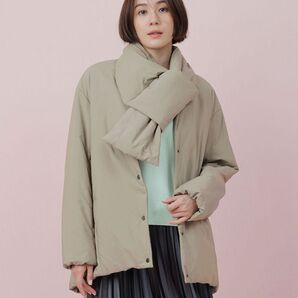 ICB パディングジャケット アッシュカーキ