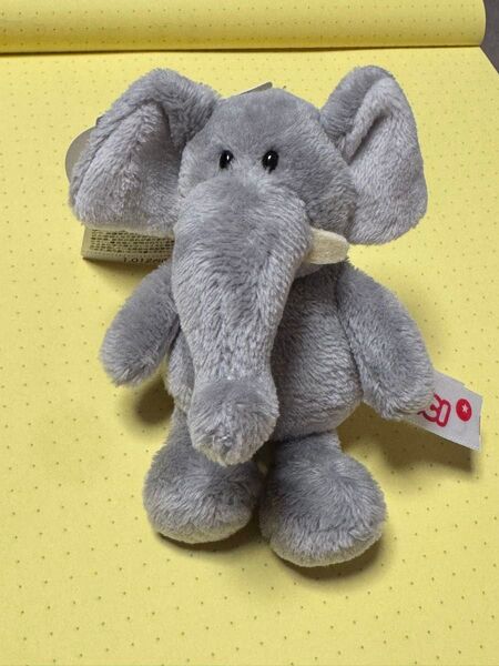 新品未使用品 NICI ぬいぐるみマスコット キーホルダー ゾウ イートン レア商品