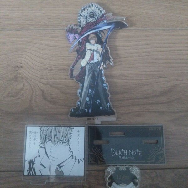 デスノート展 DEATHNOTE展 夜神月 リューク アクリルジオラマ
