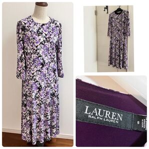 LAUREN RALPH LAUREN 花柄 フローラル ワンピース ドレス