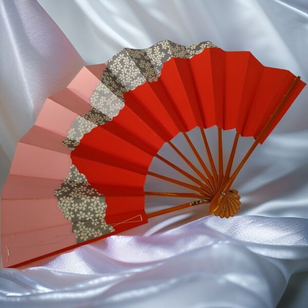 舞扇 17 未使用 美品 9寸 扇子 春ケイ 日本舞踊 舞台 プレゼント