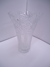 【KCM】食器-308★【WATERFORD/ウォーターフォード クリスタル】ard ri vase《アルドリーベース》LEAD CRYSTAL　花瓶_画像1