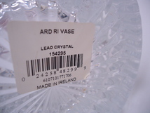 【KCM】食器-308★【WATERFORD/ウォーターフォード クリスタル】ard ri vase《アルドリーベース》LEAD CRYSTAL　花瓶_画像5