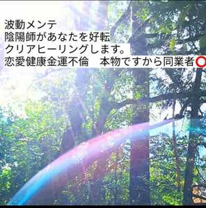 波動メンテあなたに霊視　自分の知らない面教えます。金運底上げ祈祷厄除け霊視もしお守り作り配達します。霊山陰陽師りんかい先生