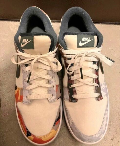 ナイキ ダンク ロー セイルマルチカモ28.5 NIKE DUNK LOW ナイキ ダンク マルチ カモ 今日だけ