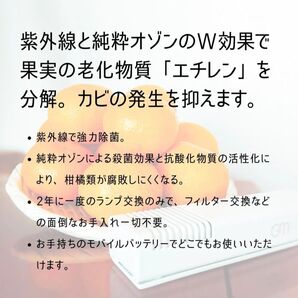 みかんのカビを抑える オゾン発生装置 グリーンメイト スタイルミニ 保存方法 長持ち みかん 有田みかん 日本製 はるみみかん