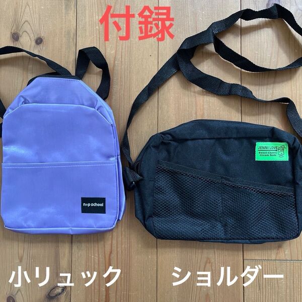 付録 小リュック ショルダーバッグ 2セット デイパック