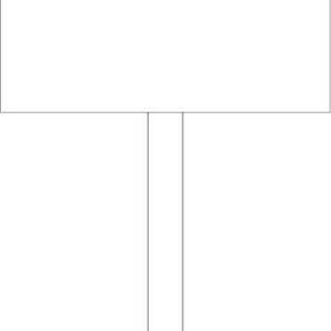 シンプル立札看板 「空あり(赤)余白付」駐車場 屋外可(面板 約H45.5cmxW30cm)全長1m