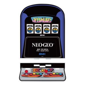新品 SNK NeoGeo アーケード筐体型アクリルジオラマ