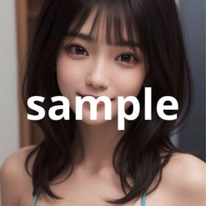 AI美女33 イラスト L判サイズ