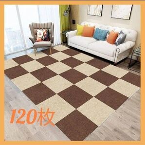 タイルマット ジョイントマット 大判 吸着 タイル カーペット フローリング 120枚 防音 断熱