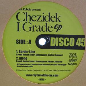新品未使用 Chezidek / I Grade EP 10inchレコード　送料無料 (0143)