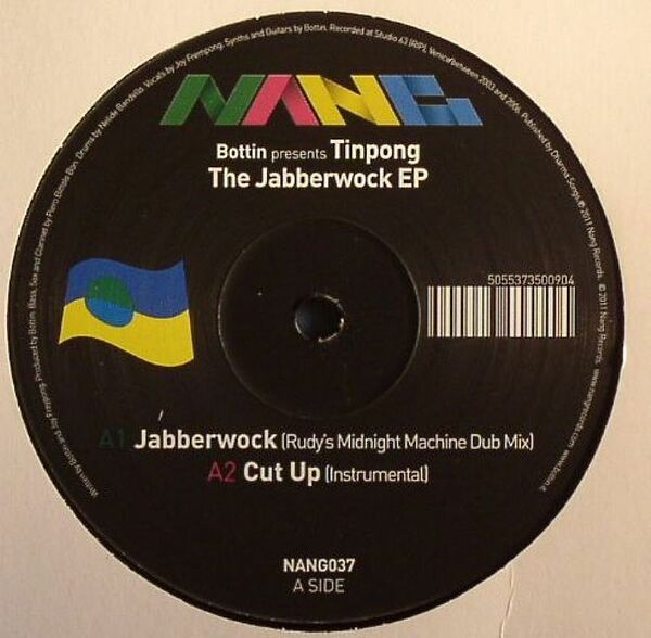新品未使用 Bottin Presents Tinpong/The Jabberwock EP -12inchレコード- 送料無料 (0114)