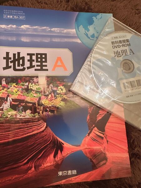高等学校地理歴史科用 文部科学省認定済教科書 地理A 東京書籍 教科書授業 DVD-ROM