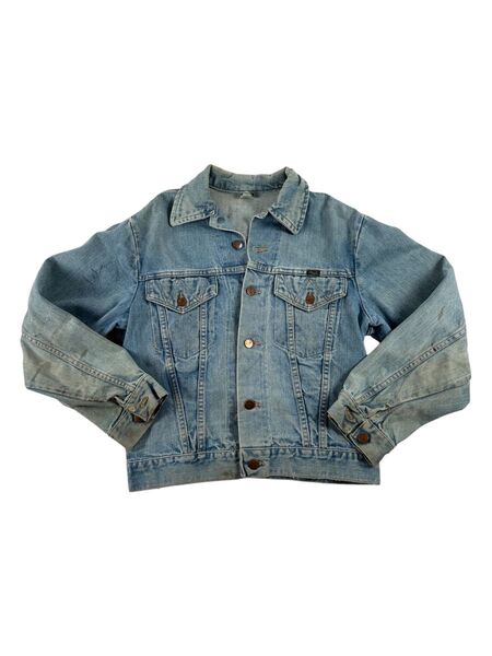 USED Wrangler デニムジャケット レディースM程 タグなし 80年代 90年代 ラングラー 古着