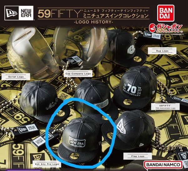 NEWERA 59FIFTY ミニチュアスイングコレクション -LOGO HISTORY- “Ask Any Pro Logo”