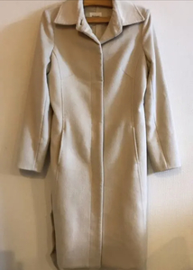 Private Label simple . dressing up . long coat S WH