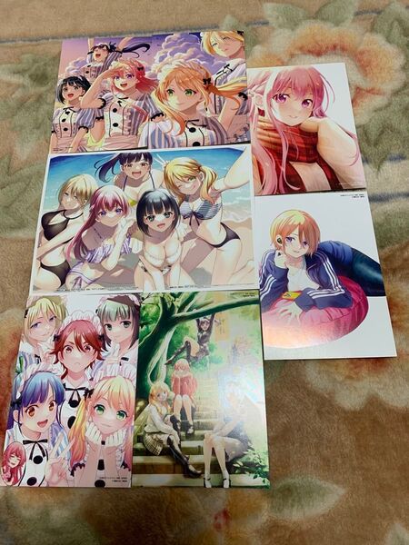 女神のカフェテラス 特典イラストカードまとめ売り