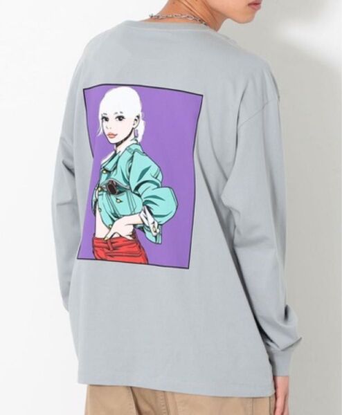 EDWIN エドウィン アーティストコラボTシャツ 長袖 長袖Tシャツ ロンT