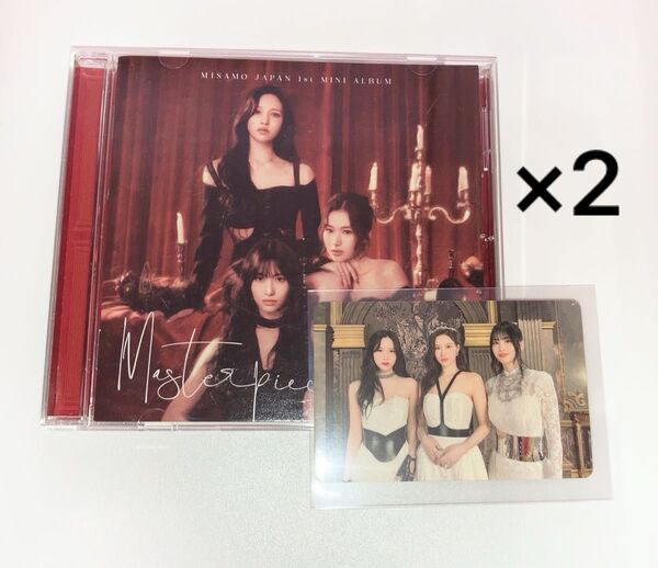 MISAMO masterpiece 通常盤 CD トレカ