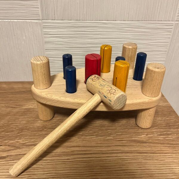 木製 おもちゃ 森のハンマートイ 幼児 酒井産業