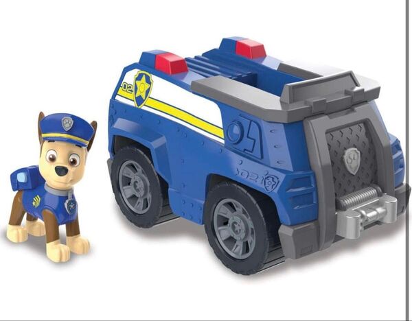 タカラトミー TAKARA TOMY パウ・パトロール ベーシックビークル フィギュア付き チェイス ポリスカー