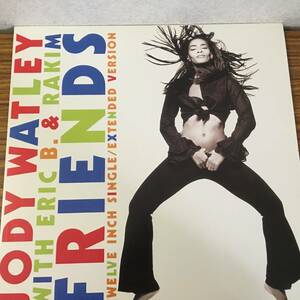 即決 JODY WATLEY WITH ERIC B & RAKIM / FRIENDS12 inch Analog