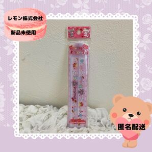 【新品未使用】レモン株式会社 かわいすぎ!おりたたみ定規 平成レトロ y2k 平成女児 文房具 うさぎ ねこ ピンク ファンシー
