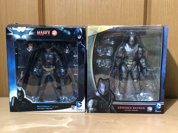 MAFEX バットマン アーマード ダークナイト 2体