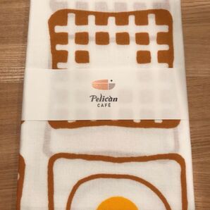 帯付き 新品 かまわぬ ペリカン 浅草店 限定 てぬぐい 食パン カフェ