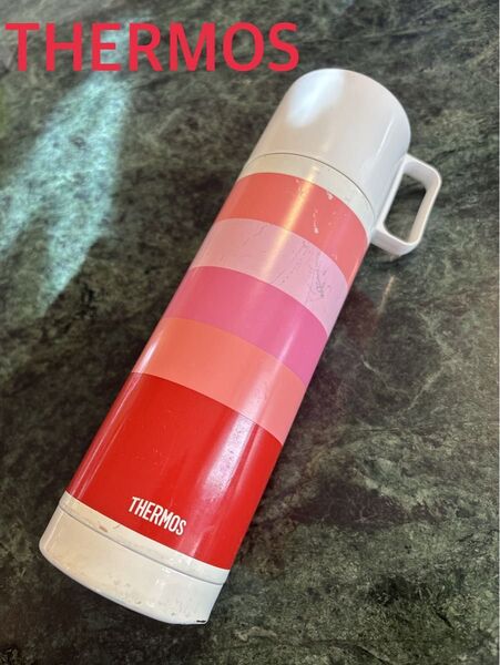 値下げ★THERMOS サーモスステンレスボトル 水筒 500mlFEJ-500 R レッド コップ付き