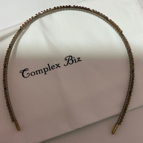 【コンプレックスビズ】Complex Biz カチューシャ 布袋&紙袋付き