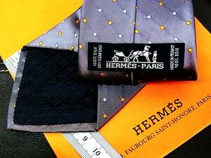 *N-0927* Hermes - Париж s[ вышивка ][ высший класс ] галстук 