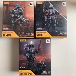 JOYTOY戦星辰 荒野スカベンジャー隊 3体セット