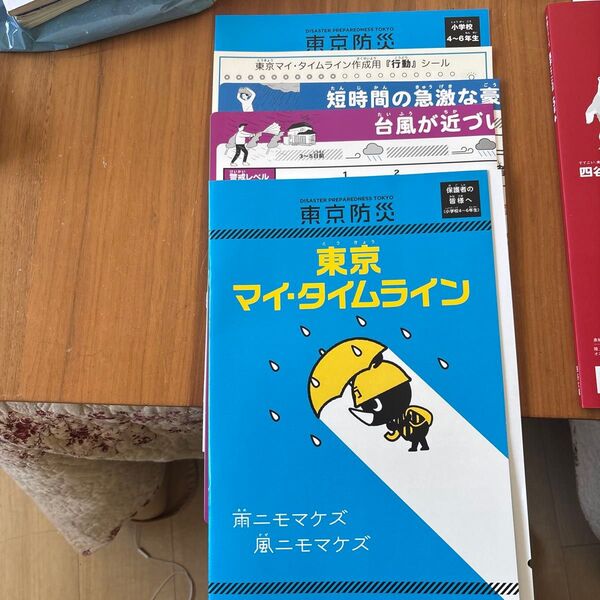東京防災 東京マイ タイムライン