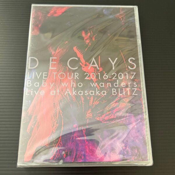 【新品】DECAYS LIVE TOUR 2016-2017 Baby who wanders Live at Akasaka