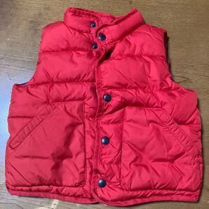 ベスト 赤 キッズ 95cm