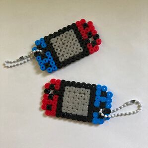 【2個セット】アイロンビーズ switch スイッチ キーホルダー