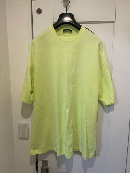 BALENCIAGA イエロー Tシャツ Mサイズ
