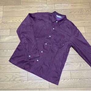 CALEE ベロアシャツ Mサイズ シャツ