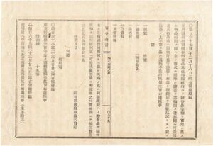 N20021628〇太政官達 明治7年 〇東京警視庁 官等(官吏の等級)に警部補(15等)を置く 和本古書古文書