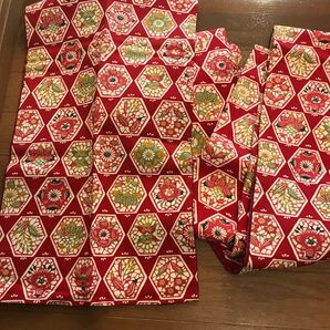 名古屋帯 半幅帯にも 型染め