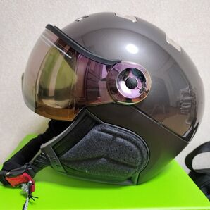 ★未使用★カスク★KASK★スキーヘルメット★スノボ★サイズ58★バイザー★CHROMEクロ―厶★定価84095★