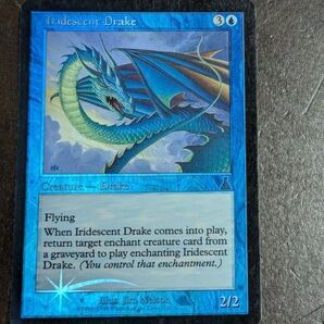 MTG【Foil】玉虫色のドレイク 英語