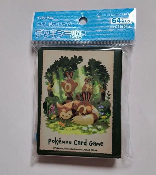 ポケモンカードゲーム デッキシールド オオタチ&オタチ 新品未使用