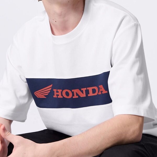GU グラフィックT Honda +EC Sサイズ